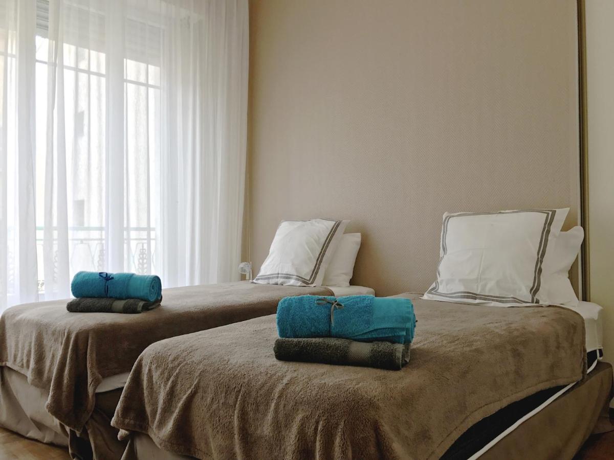 Appartement 'Le Fontainebleau' Nice Bagian luar foto