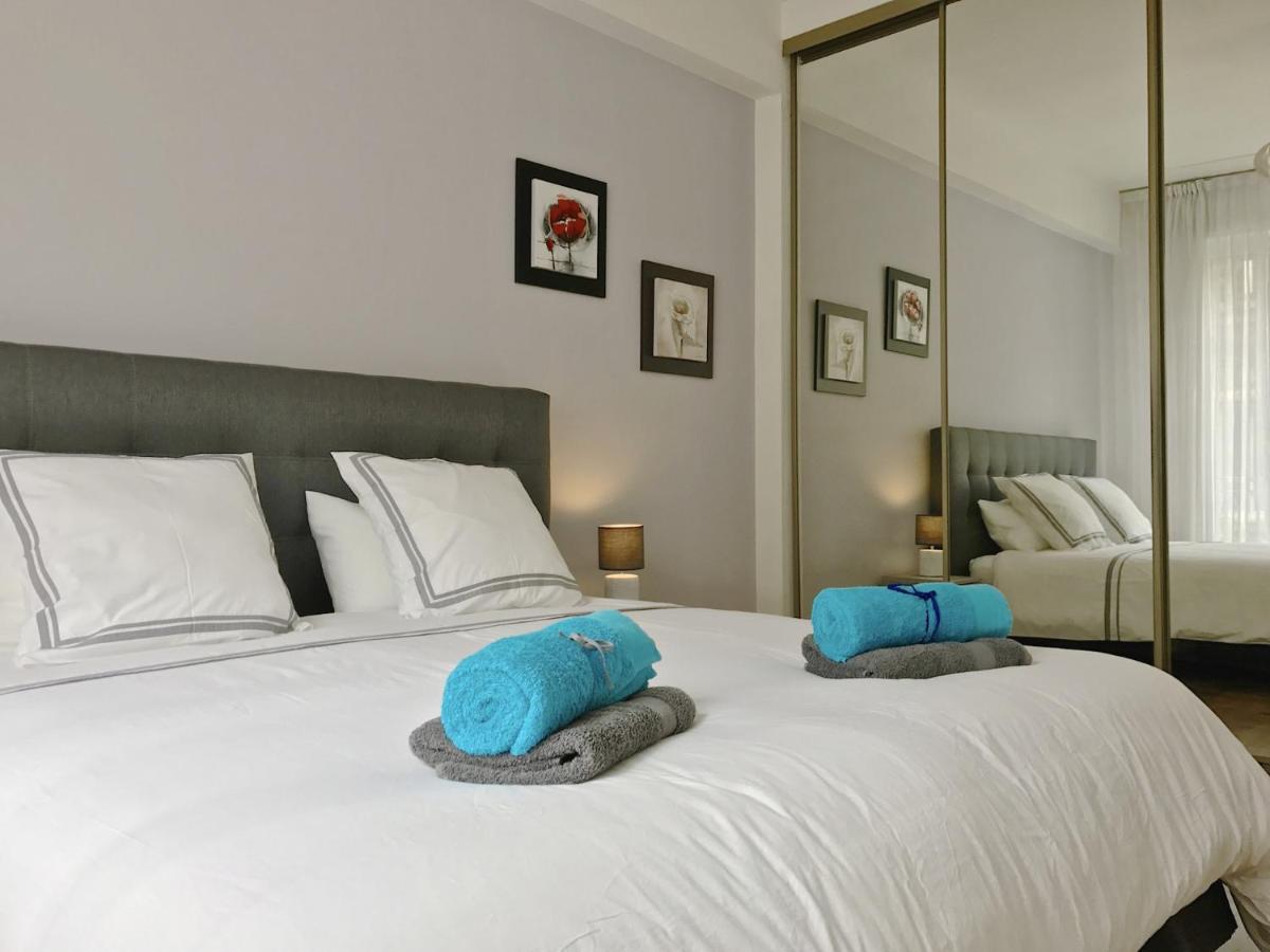 Appartement 'Le Fontainebleau' Nice Bagian luar foto